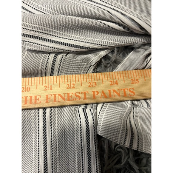 Torrid Stripe Size 0 Button Front Shirt Dress Swim Cover Up Top Layer - Picture 5 of 6